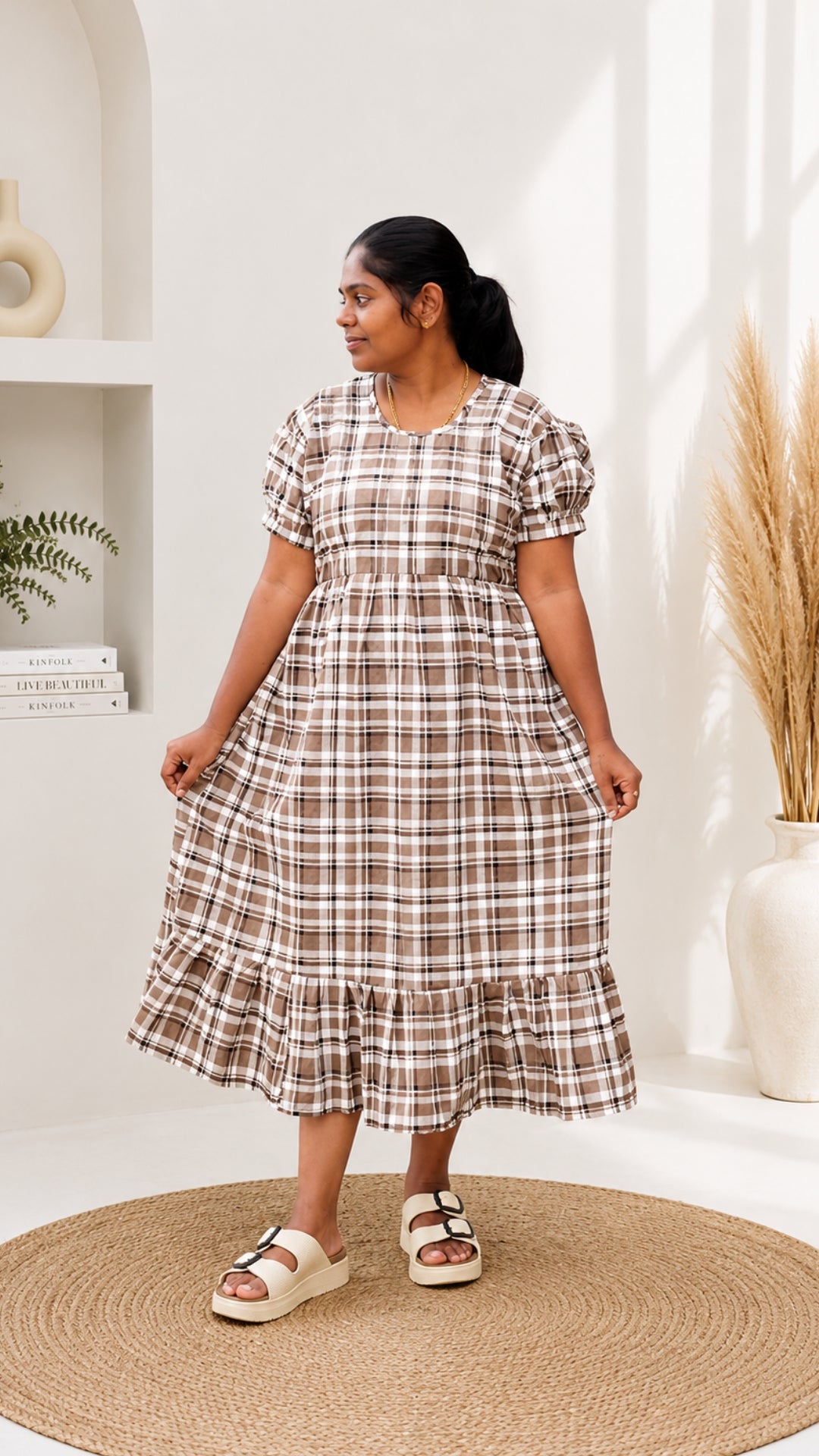 Maxi style - Checked pattern