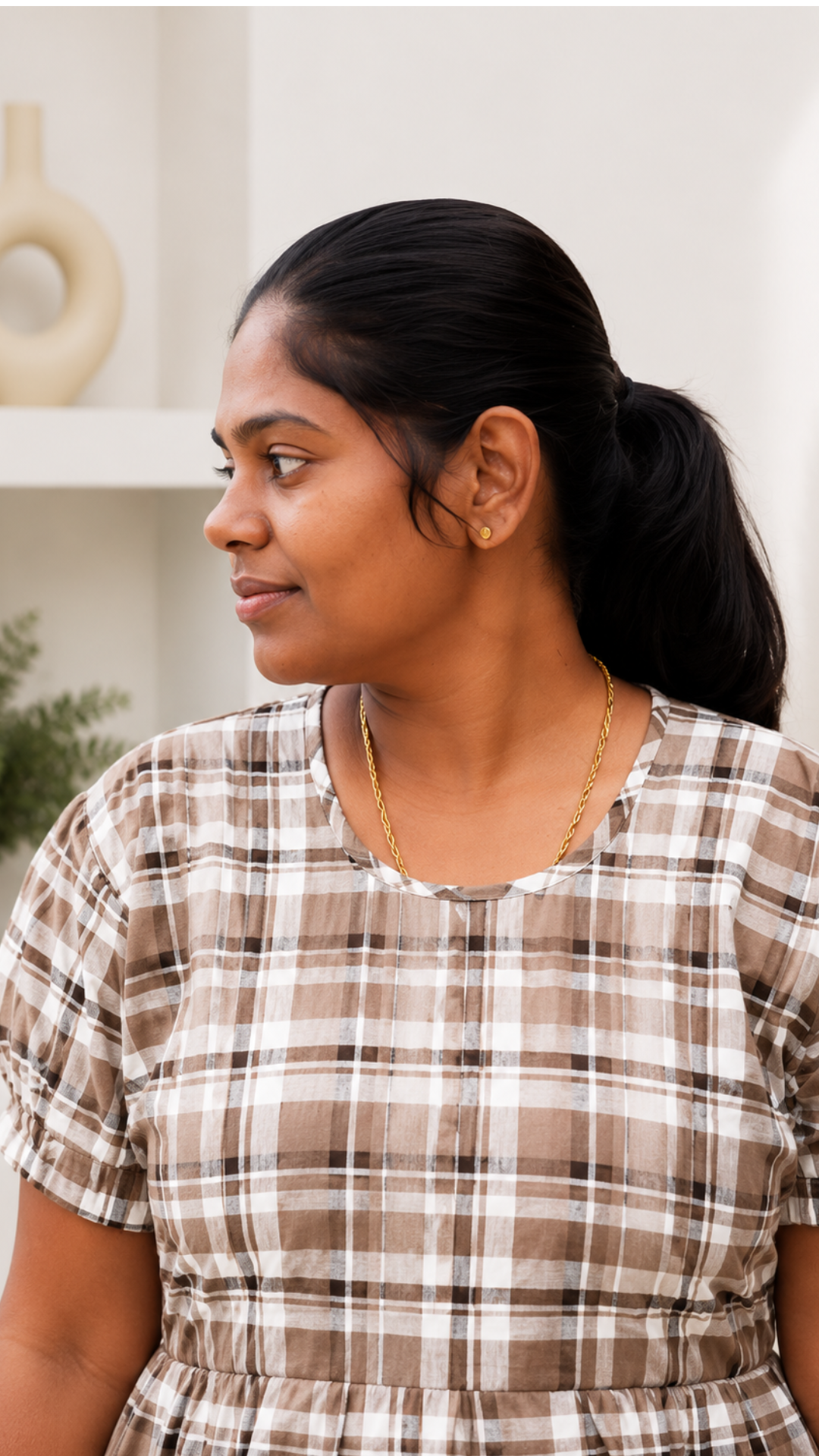 Maxi style - Checked pattern