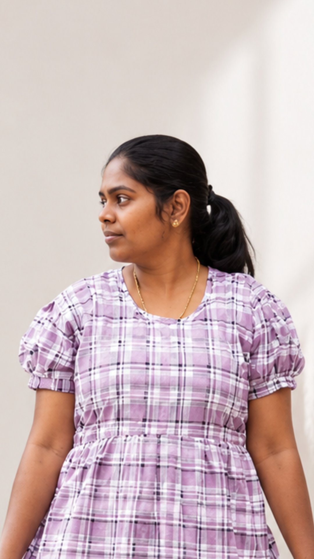 Maxi style - Checked pattern