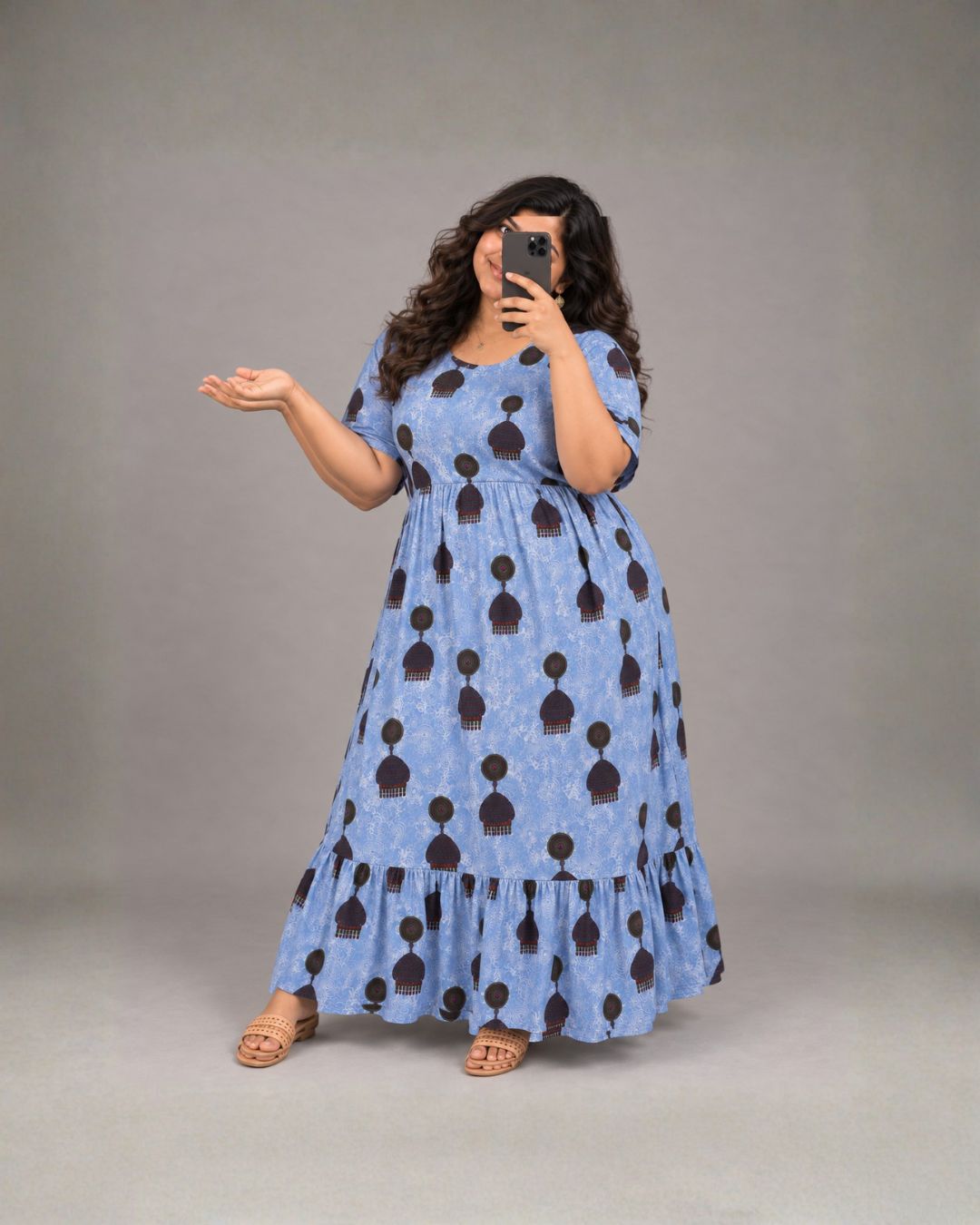 Nerina's Jhumka Frock Nighty
