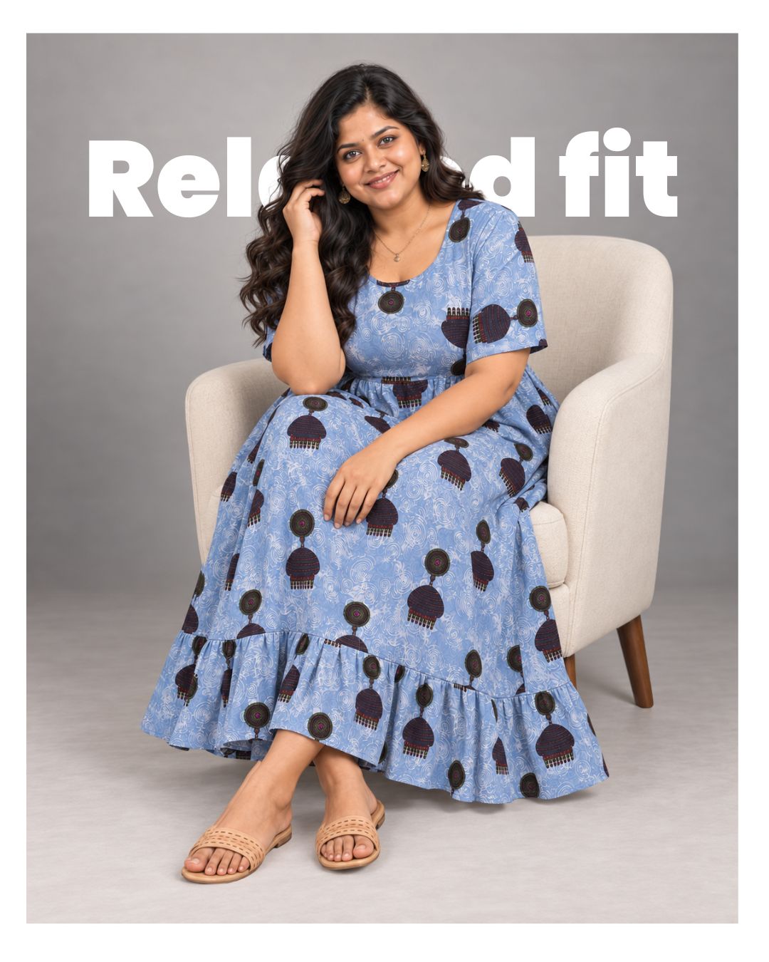 Nerina's Jhumka Frock Nighty