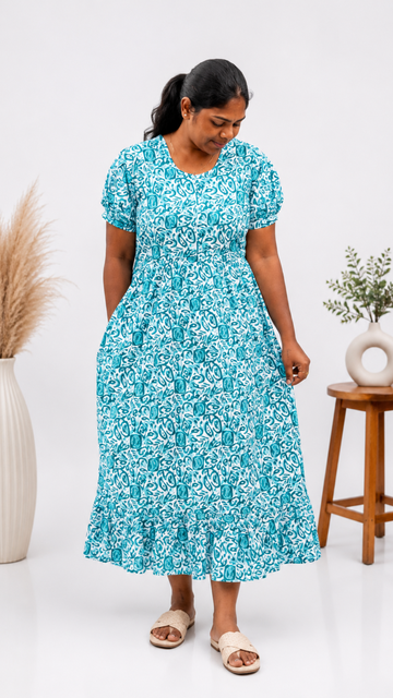 Pastel - Blue  Frock