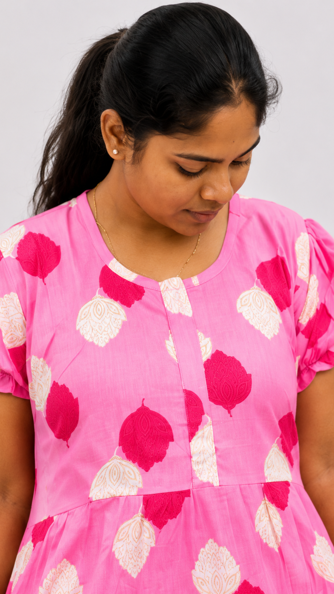 Rina - Pink Frock Nighty