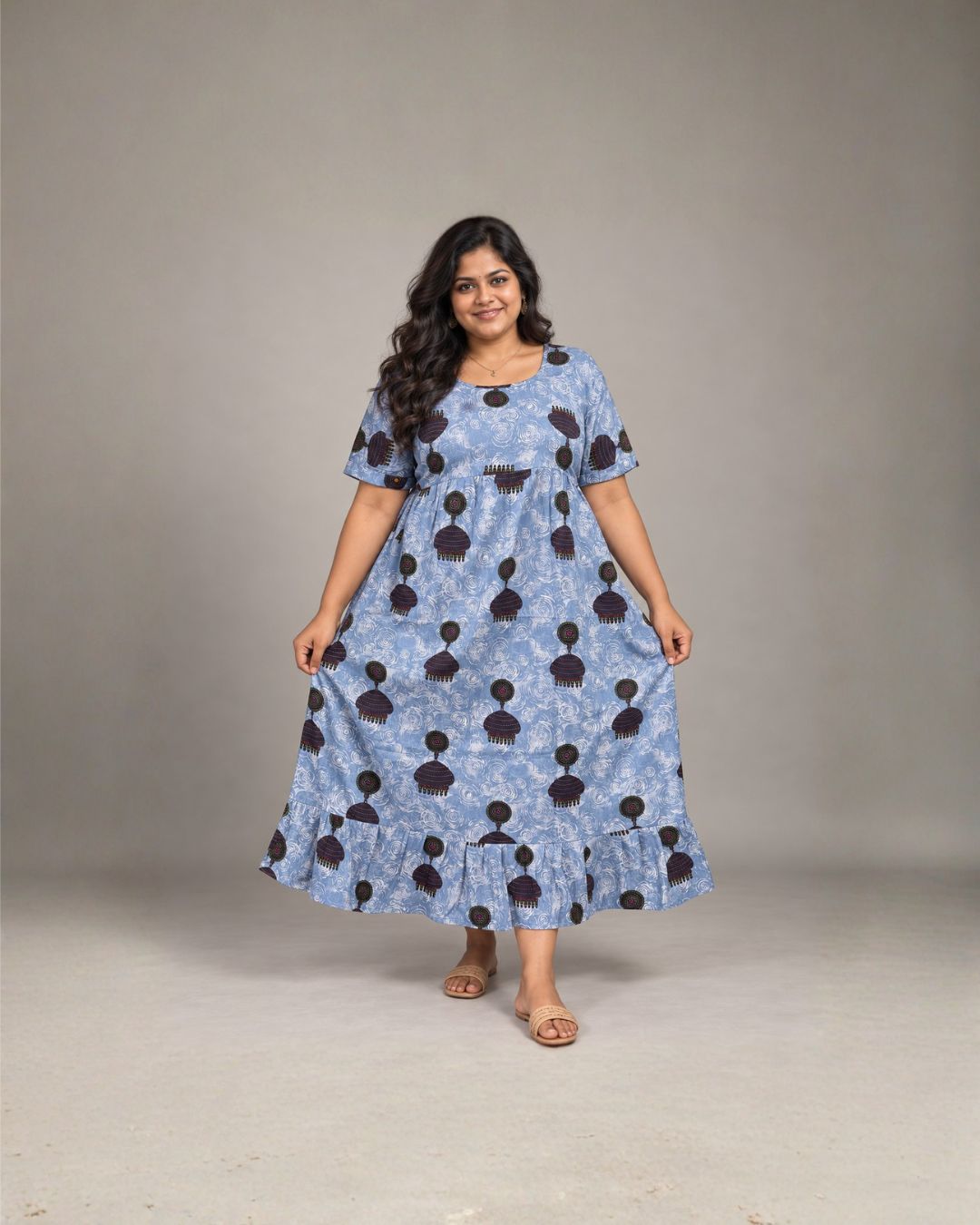 Nerina's Jhumka Frock Nighty
