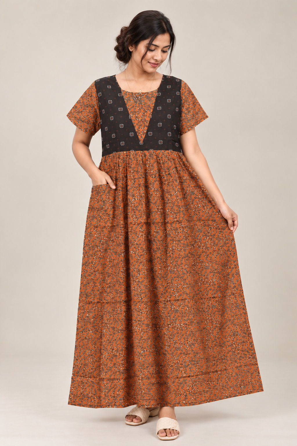 Box floral-Maxi Nighty