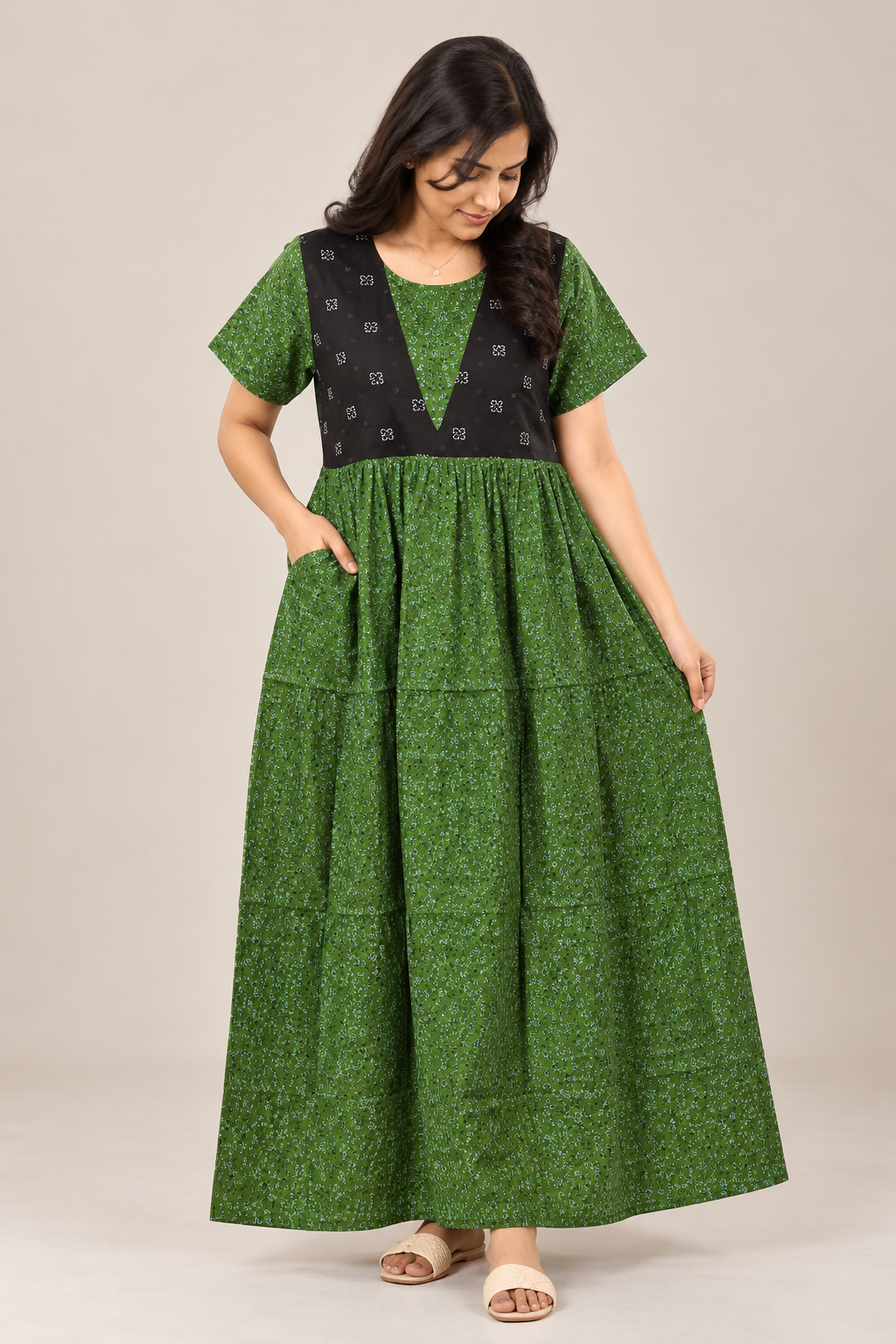 Box floral-Maxi Nighty