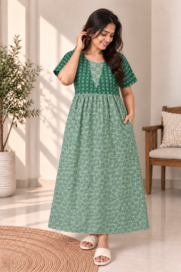 Circle -Maxi style nighty