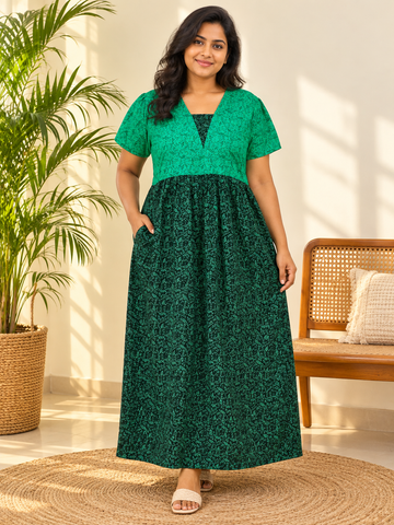 OCEAN BLOOM -MAXI NIGHTY
