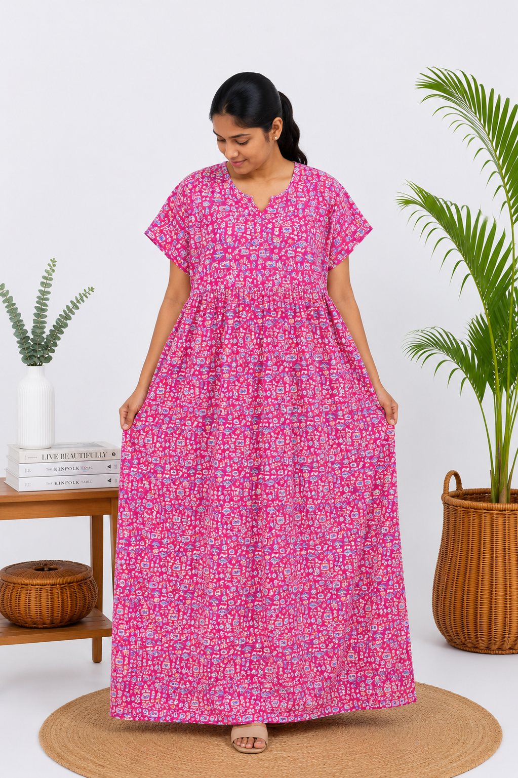 Frock model - Tribal pattern