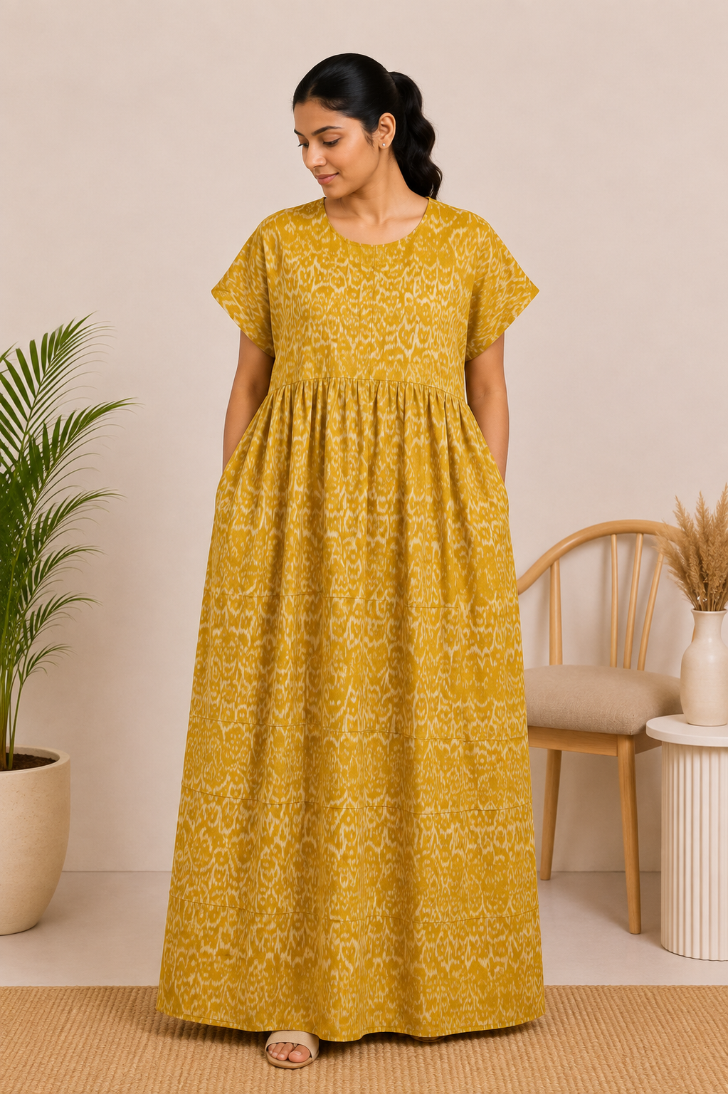 Royal ikat print Nighties