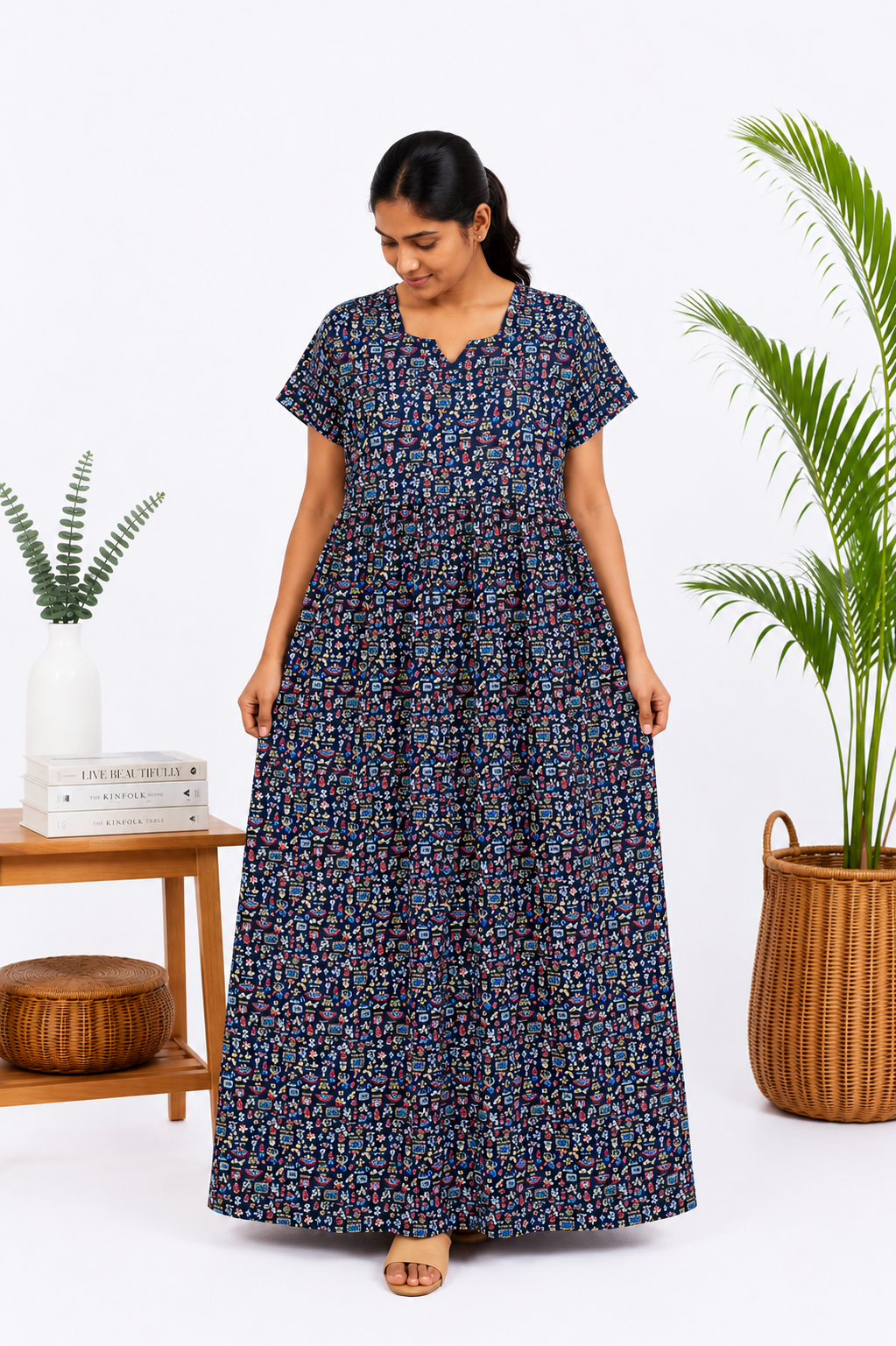 Frock model - Tribal pattern