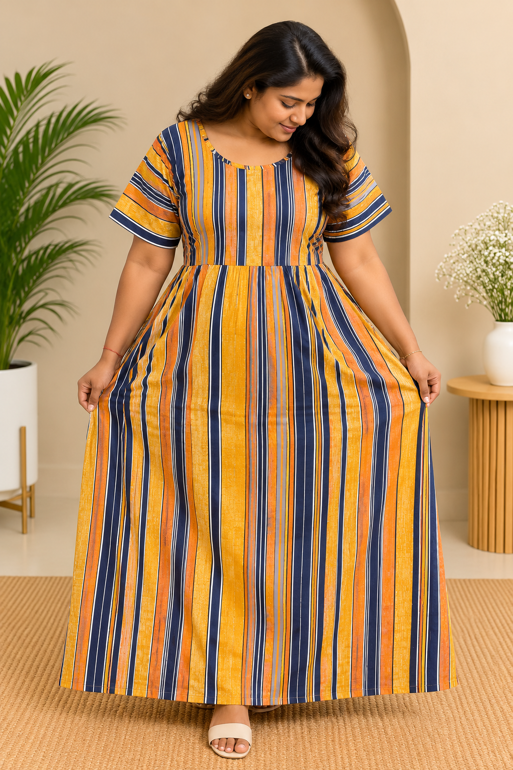 Rainbow Bliss -Frock Nighty