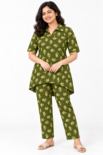 ROSE GREEN - NIGHT SUIT