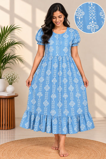 Kolam frock nighty